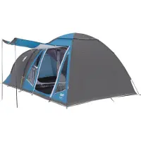 Coleman Waterfall 5 familietent – 5 persoons tent – hybride design – waterdicht en lichtgewicht – blauw/zwart