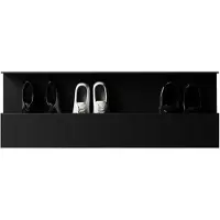 Nichba-Design schoenrek Black, 100 cm