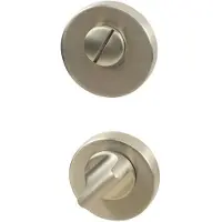 Beslag Design Wc Sluiting Euro Standard - Knoppen en deurgrepen Aluminium Roestvrije look - 751113-41E