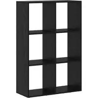 vidaXL Boekenkast 6-laags 69,5 x 29 x 103,5 cm Bewerkt hout