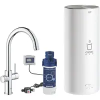 GROHE Red - Duo Kokendwaterkraan met filterset, boiler L, chroom 30079001
