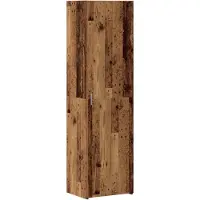 vidaXL Dressoir 2 st Oudhout 50 x 41 x 225 cm