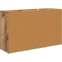 vidaXL Dressoir Oud Hout 100 x 30 x 59,5 cm Bewerkt hout
