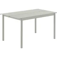 Muuto Linear Steel Tafel Grey | 140 x 75 CM | 55.1 x 29.5in