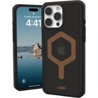 Uag Plyo Backcover MagSafe voor de Apple iPhone 16 Pro Max - Black / Bronze