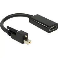 DeLOCK 62640 Mini-displayport / HDMI Adapter [1x Mini-DisplayPort stekker - 1x HDMI-bus] Meerdere kleuren 0 mm