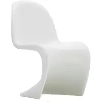 Vitra Panton Junior Stoel Wit - Kinderstoelen Polyurethaanschuim White - 21019604