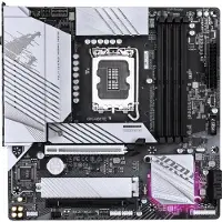 Gigabyte B760M A E WF6E GEN5 Moederbord Socket Intel 1700 Vormfactor Micro-ATX Moederbord chipset Intel B760