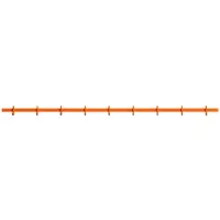Relief hakenrek large 123 cm Oranje