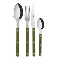 Sabre Bistrot Bestekset 24 Stuks Green Fern - Besteksets Roestvrijstaal Fern Green - 2346-024-1249