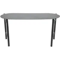 Zone Denmark Disc bank 33x80 cm Black