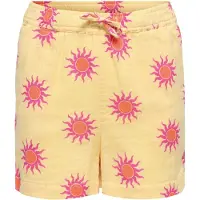 ONLY GIRLS Broek 'KOGTHYRA' geel / oranje / rosa