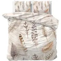 Dreamhouse Dekbedovertrek Furtails Sand Katoen-240 x 200 / 220 cm | Lits-Jumeaux