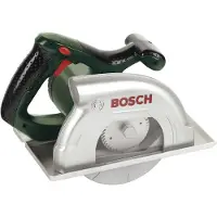 Klein Toys Bosch mini speelgoed cirkelzaag - 23x16x14,5 cm - incl. een zaagblad dat ronddraait, licht- en geluidseffecten - groen