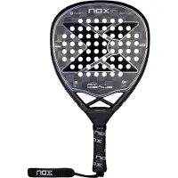 NOX At Genius Attack 18k Padel Racket Zilver