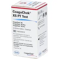 CoaguChek XS PT Test - Teststrips - 24 stuks