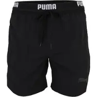 Puma Zwemshorts zwart / wit