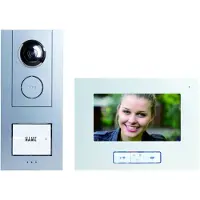 M-E VISTUS VD ALU-6710 S Video-deurintercom Kabelgebonden Zilver