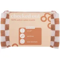 Framar Salon Towels Checkered