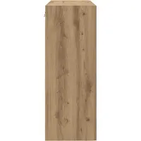 vidaXL Wandgemonteerde Kasten 2 st artisanaal eikenkleurig