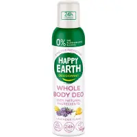 PDM to be maintained Happy Earth Deodorant-spray voor het hele lichaam met lavendel en ylang-ylang 100 ml Deodorant