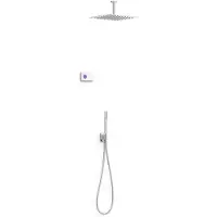 Tres electronische inbouw doucheset met regendouche chroom 09286564