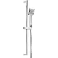Tres Cuadro-mini glijstangset met handdouche 134512 chroom