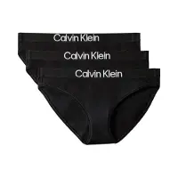 Calvin Klein Underwear Slip 'Maximum Cotton' zwart / wit