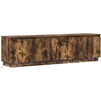 vidaXL TV Kast 180 x 38 x 49 cm Rook Eiken Bewerkt hout