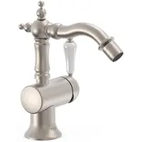 Tres Bidetmengkraan Clasic Opbouw 1 Hendel RVS