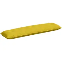 vidaXL Rugkussen Geel 200 x 50 cm Corduroy stof