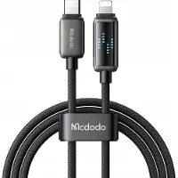Mcdodo Oplader Usb-C Lightning Snel Opladen Kabel Voor Iphone 1M Geleid