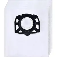 TotalReplace 10 stofzuigerzakken geschikt voor WD2 Plus WD3 KWD1 KWD2 KWD3 MV3 SE4001 SE4002 - scheurvast 5-laags vliesfilter