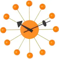 Vitra Ball Clock Wandklok Orange
