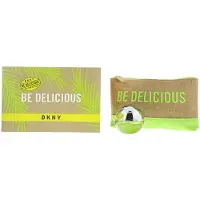 DKNY Be Delicious 2 Piece Gift Set: Eau De Parfum 30ml + Pouch