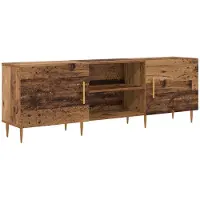 Syfax TV-kast Oud hout 150 x 30 x 50 cm Bewerkt hout