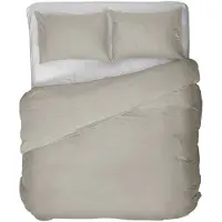 Kayori Dekbedovertrek Saya Zand Satijn-200 x 200 / 220 cm | 2-Persoons