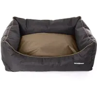 Martin sellier Hondenmand waterproof zwart / paars (60X70 CM)