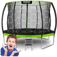 Neo-Sport Serie - Tuintrampoline - 12ft - Inclusief Veiligheidsnet - 374 cm