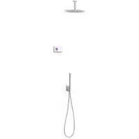 Tres electronische inbouw doucheset met regendouche chroom 09286567