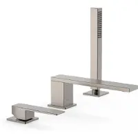Tres slim badmengkraan voor randset met handdouche staal 20216103ac
