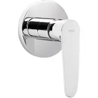 Tres flat inbouw douchemengkraan chroom 20417701