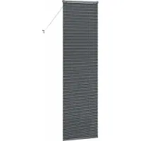 vidaXL Venetiaanse Jaloezieën Donkergrijs 220 x 65 cm Aluminium