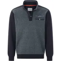 Babista Regular Fit Sweatshirt Staande kraagdonkerblauw, Veelkleurig