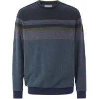 Babista Regular Fit Sweatshirt ronde halsdonkerblauw, Gestreept