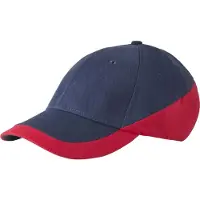 Jan Vanderstorm Baseballpet donkerblauw, Veelkleurig