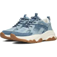 POSH by Poelman Sneakers laag 'Gigi' blauw denim
