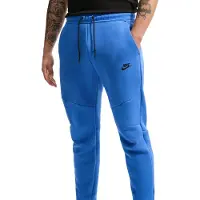 Nike Tech Fleece Sportswear Joggingbroek Blauw Zwart Wit