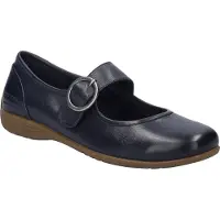 Josef seibel Ballerina met riempjes 'Fenja 18' navy