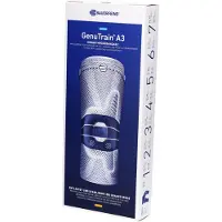 Bauerfeind GenuTrain A3 Kniebrace-Titaan-Maat 3: 1 34 - 37 cm en 2 44 - 47 cm-Links